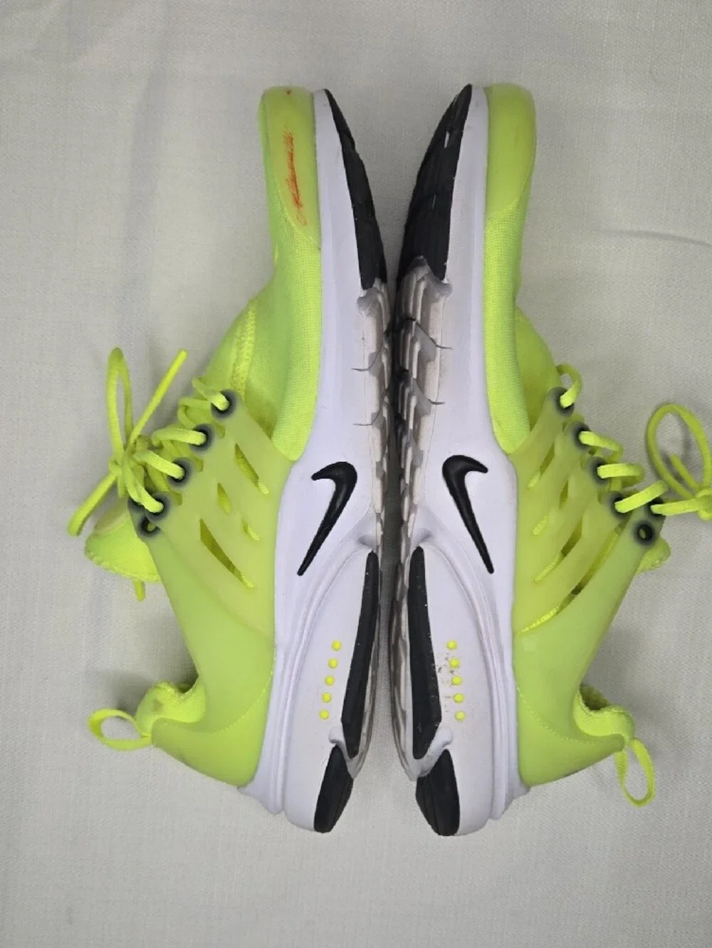Nike Kids Neon Yellow Slip-On Sneakers